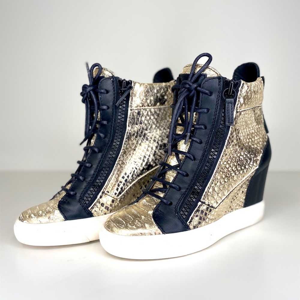 Giuseppe zanotti snake High-top sneakers